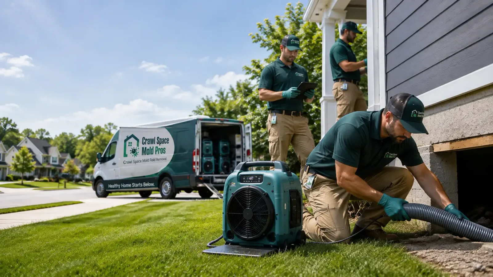 Crawl Space Mold Removal in Reva, VA
